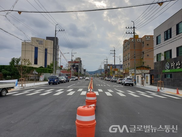 (사진제공:영천시)영천역~금노사거리 도로 개통