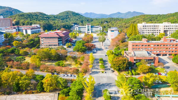 (사진:글로벌뉴스통신)동국대학교 경주캠퍼스 전경
