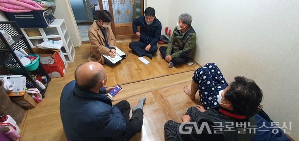 (사진제공:김제시)김제시 교월동 행정복지센터 복지사각지대 발굴 박차