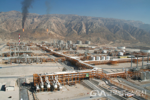 (사진:협회) 이란 사우스파 가스전 개발 프로젝트