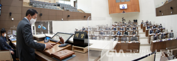 (사진제공:용인시의회)용인시의회 261회 임시회 4일간의 회기 시작