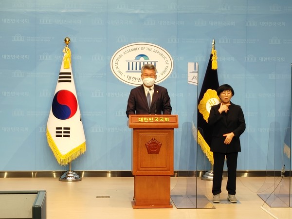 (사진:글로벌뉴스통신) 김회재 국회의원.