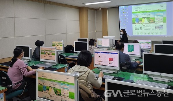 (사진제공:용인시)용인시농업기술센터, 무료 정보화 교육 연중 진행