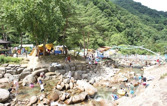(사진제공:단양군) 천동·다리안 계곡 충북 여름 휴가지 선정