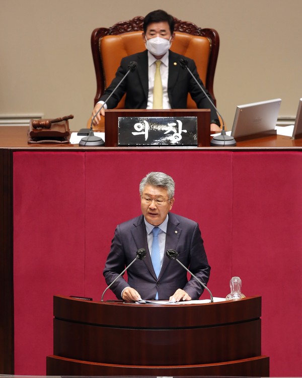 (사진:글로벌뉴스통신DB) 더불어민주당 김회재 의원, 국회 대정부 질문