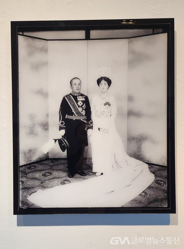 (사진촬영 : 글로벌뉴스통신, 송영기 기자) 영친왕과 영친왕비의 결혼사진