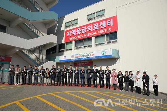 (사진제공:논산시) 백제병원 지역응급의료센터 시설개선공사 마무리