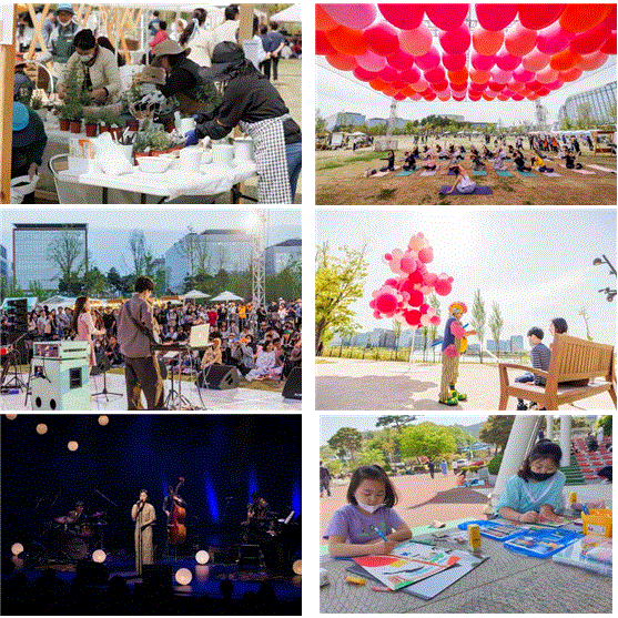 (사진제공: 서울시)2023년 서울식물원 해봄축제 진행 모습
