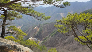 (사진: 구반회숲해설가) 성봉(648m)에서 바라다 보이는 멋진조망
