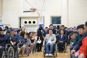 (사진제공:논산시) 백성현 논산시장, 제44회 장애인의 날 행사 참석