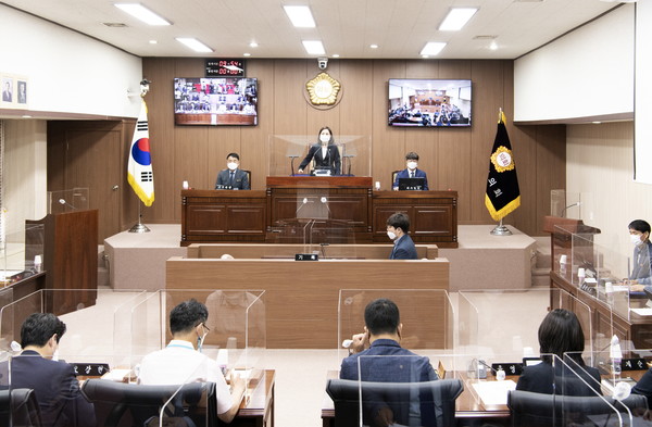 (사진:의회 제공)김포시의회(의장 신명순)제210회 정례회 