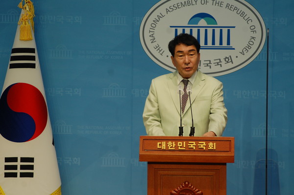 (사진:글로벌뉴스통신 윤일권 기자)안상수 대선 경선후보