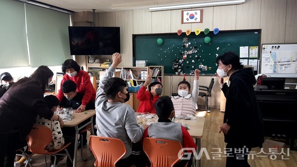 (사진제공:울진교육지원청)특수교육지원센터 『고우이 겨울계절학교』 운영