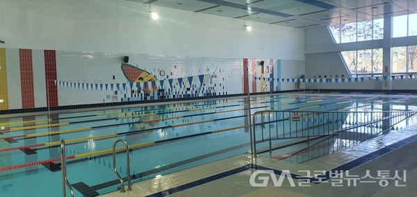 (사진제공:울진군)울진국민체육센터, 겨울방학 수영특강 운영