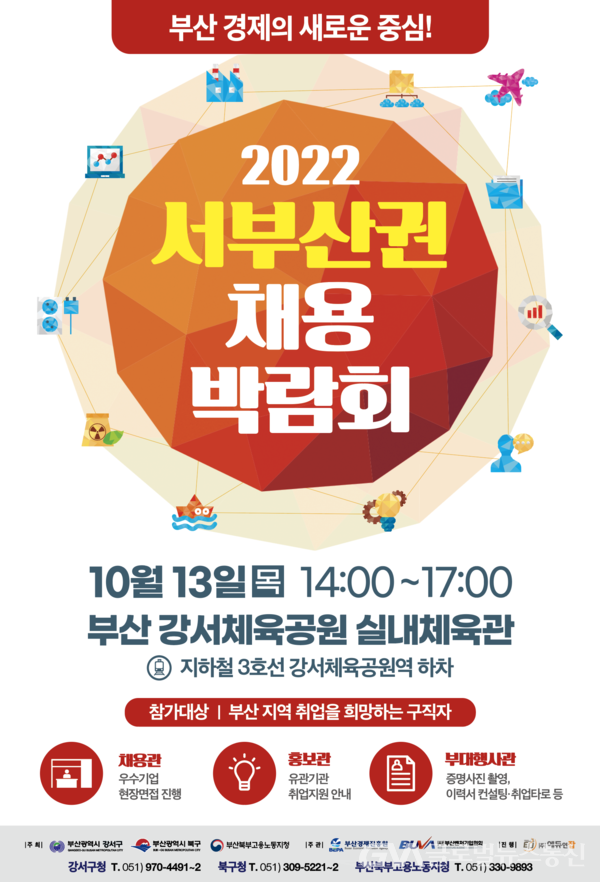 (사진제공:북구) 2022 서부산권 채용박람회