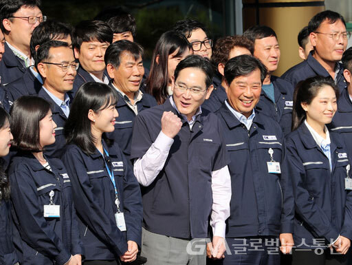 (사진제공:삼성전자)이재용 삼성전자 회장, 첫 행보 광주 협력사 방문