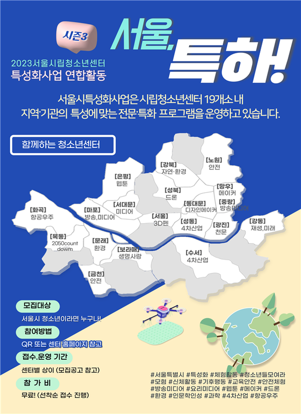 (사진제공: 서울시)'특성화사업 연합활동' 포스터