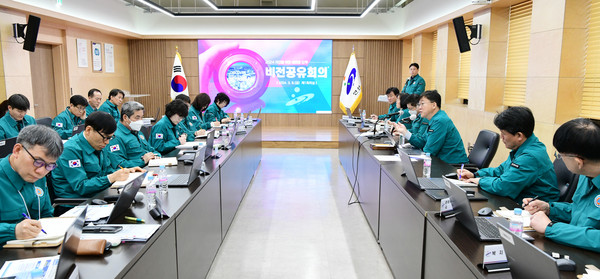 (사진제공안산시) 이민근 안산시장“진료 공백 최소화에 행정력 집중” 비전공유회의 개최